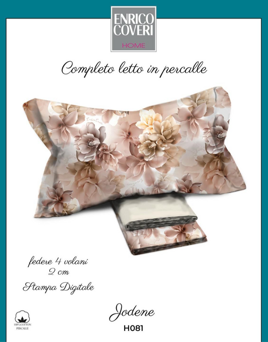 Completo letto percalle Jodene