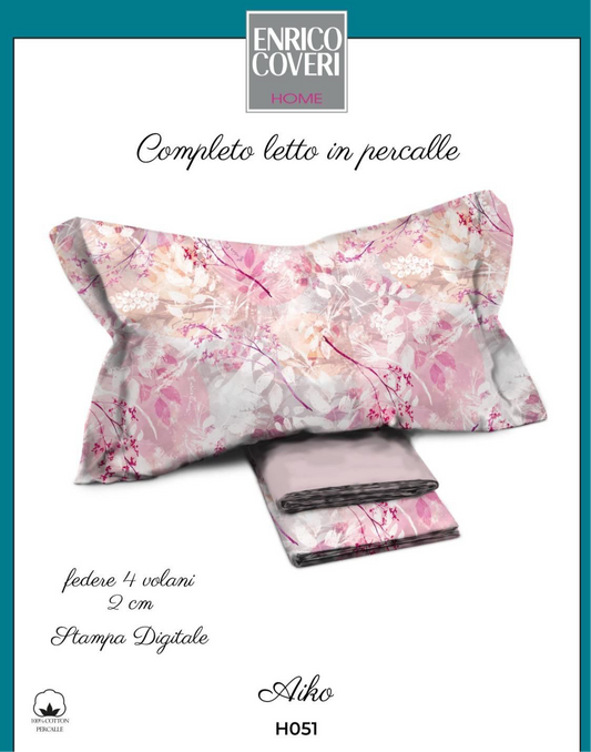 Completo letto percalle Aiko