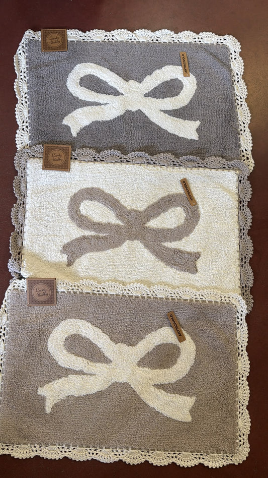 Tappeto bagno Fiocco