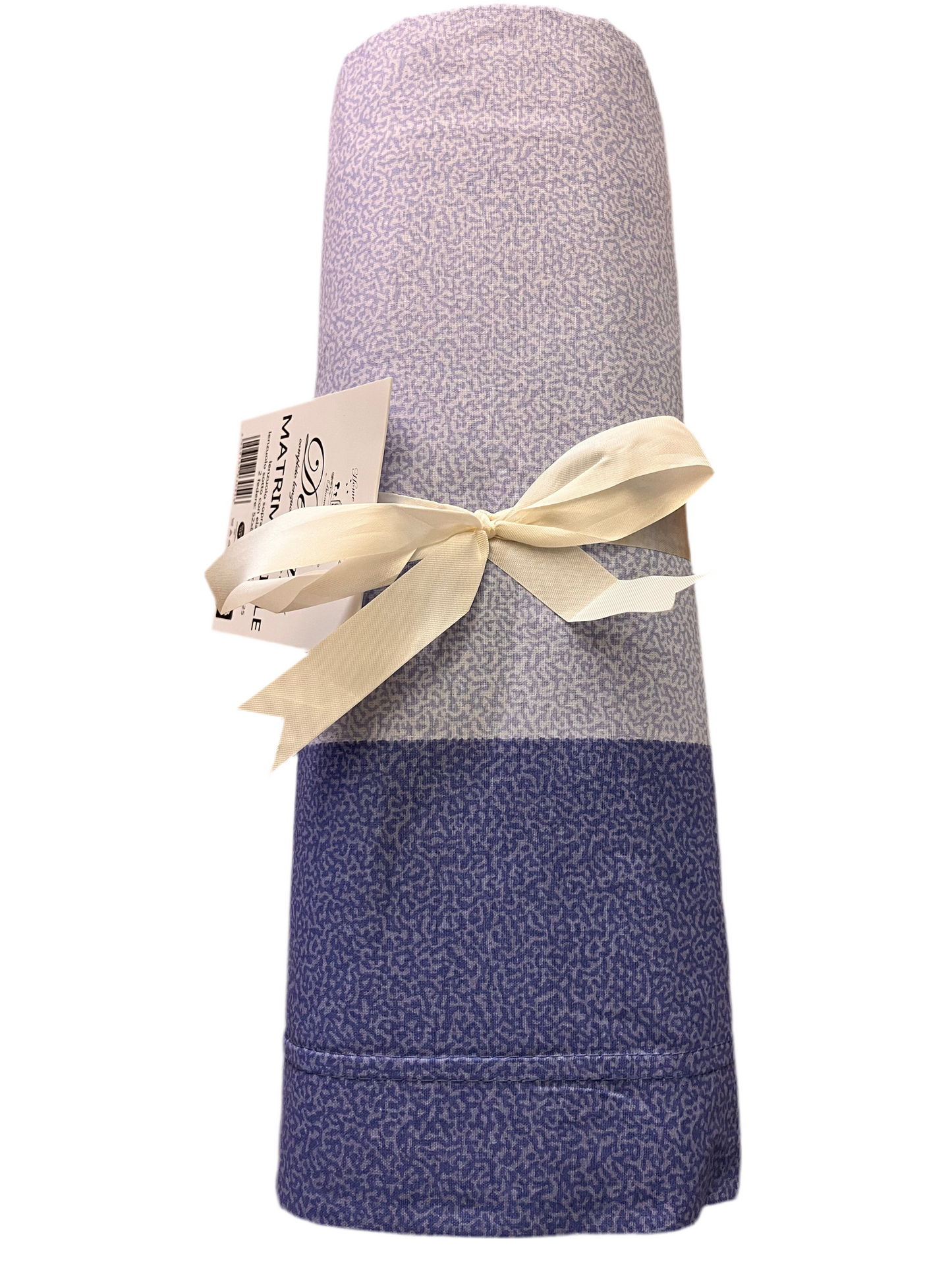COMPLETO LETTO MATRIMONIALE 100% COTONE AZZURRO
