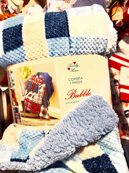 Coperta 1 piazza Little Waffle