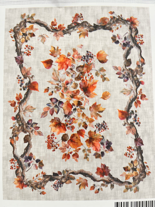 Tovaglia da 12 posti – Collezione Autunno FOGLIE 🍂