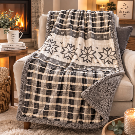 Plaid Termico Nordic con Sherpa